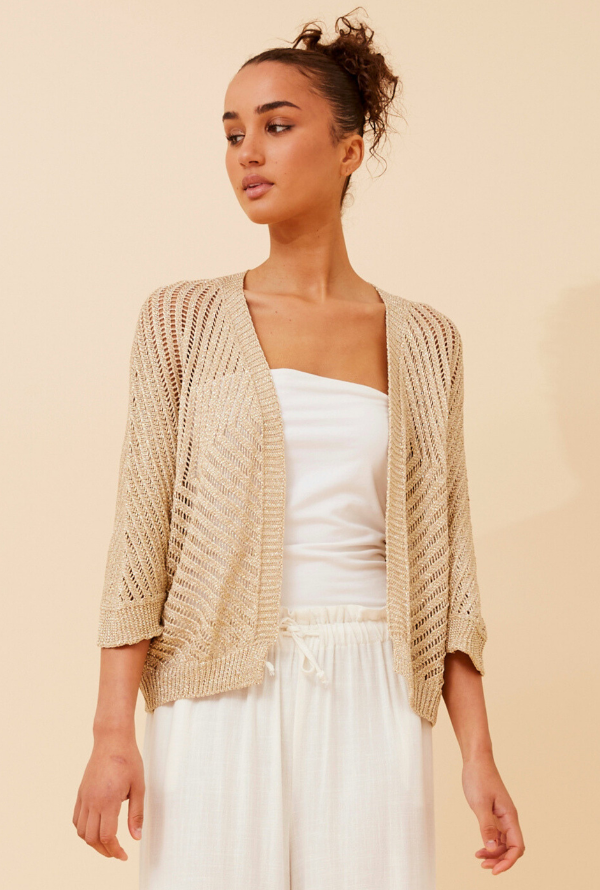 Alina Cardigan - Gold