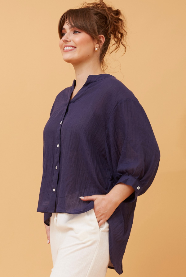 Lumi Shirt - Navy