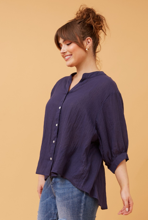 Lumi Shirt - Navy