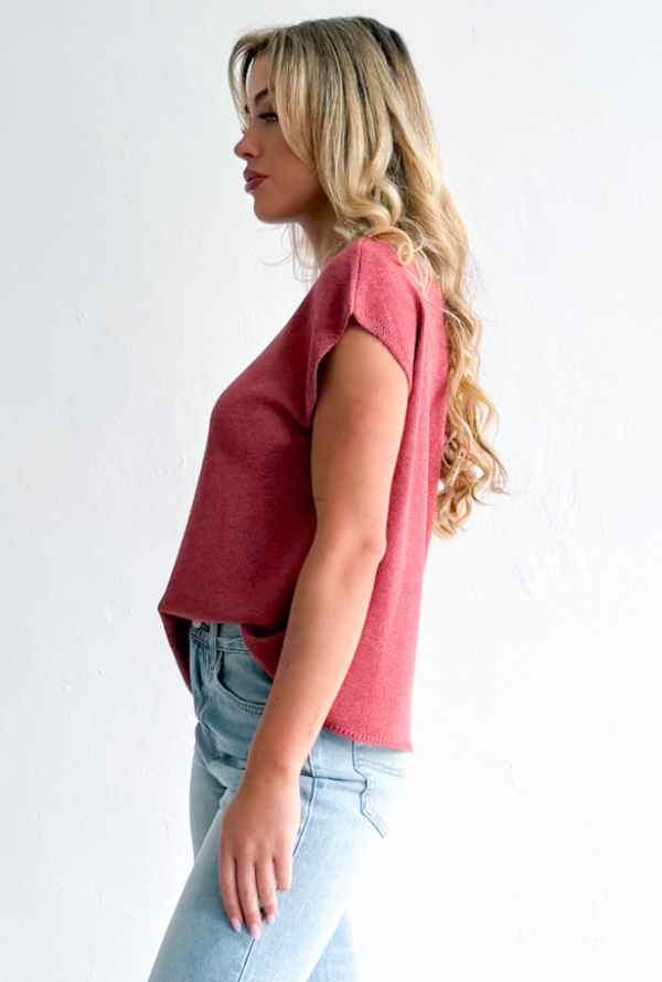 Libby Knit - Terracotta