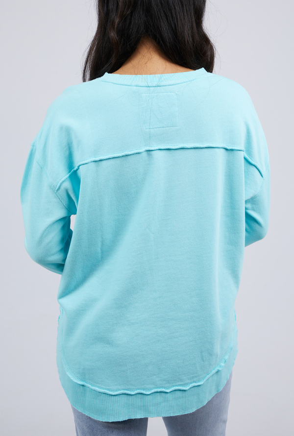 Foxwood Simplified Crew - Light Blue