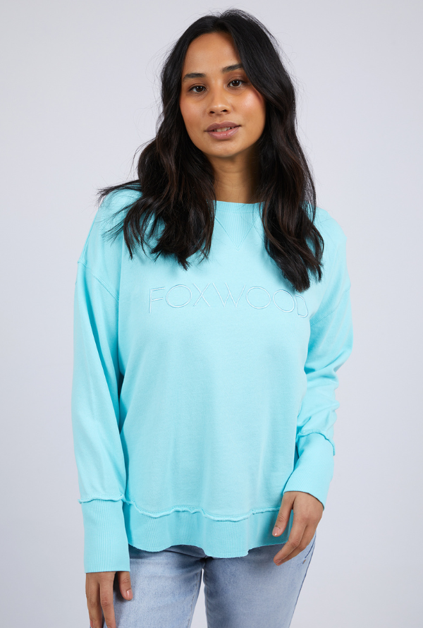 Foxwood Simplified Crew - Light Blue