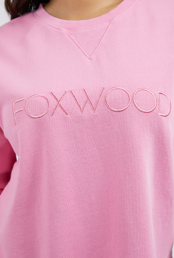 Foxwood Simplified Crew - Bubblegum Pink