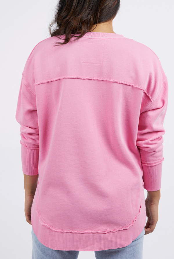 Foxwood Simplified Crew - Bubblegum Pink