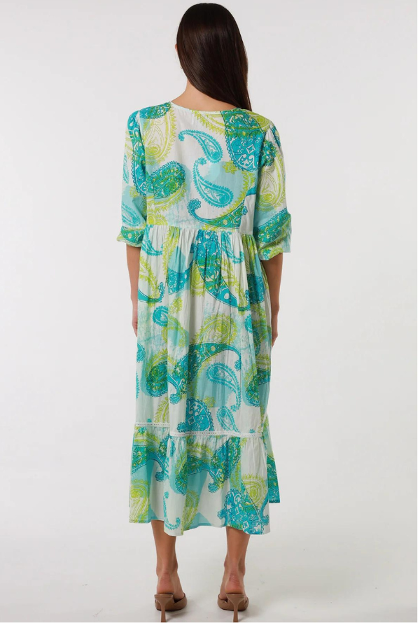 Mahale Dress - Lime