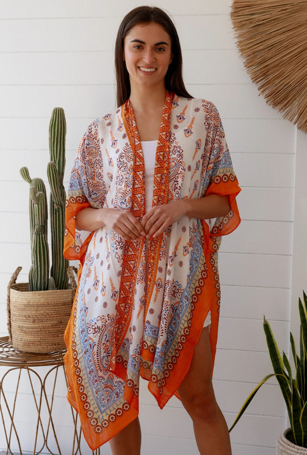 Solei Kimono - Orange