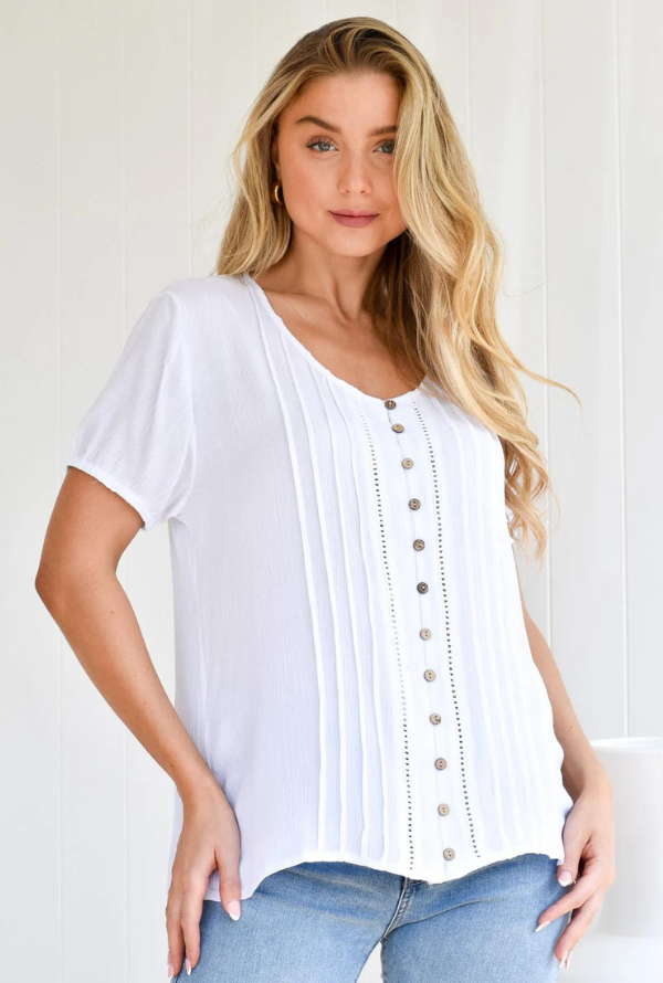 Lou Blouse - White