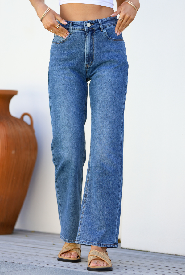 Florence Jeans - Mid Denim