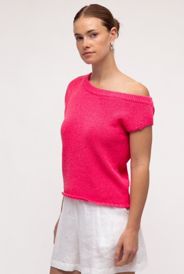 Banks Knit - Hot Pink