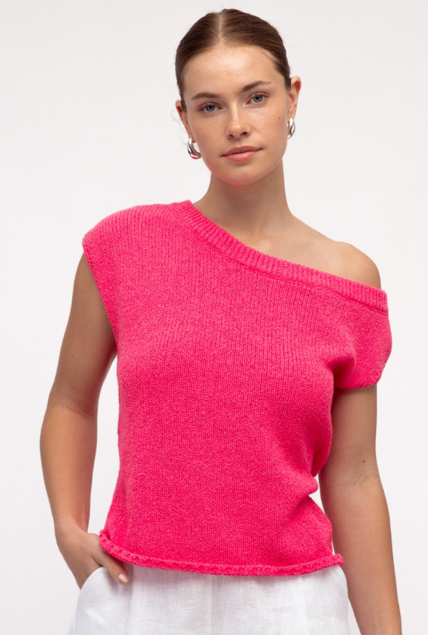 Banks Knit - Hot Pink