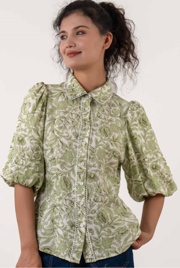 Jacinda Shirt - Mint
