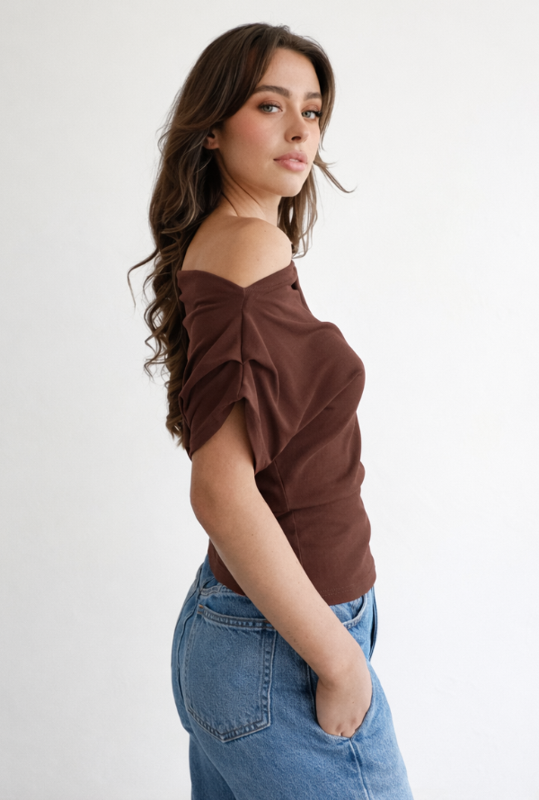 Layla Top - Chocolate