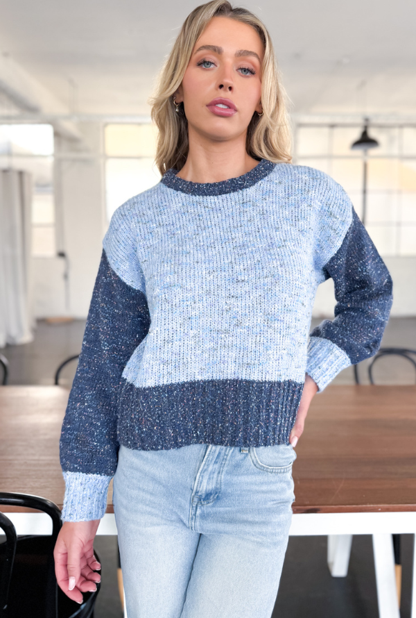 Gemma Knit - Blue