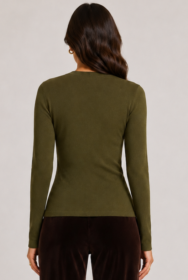 Sofia Knit - Khaki