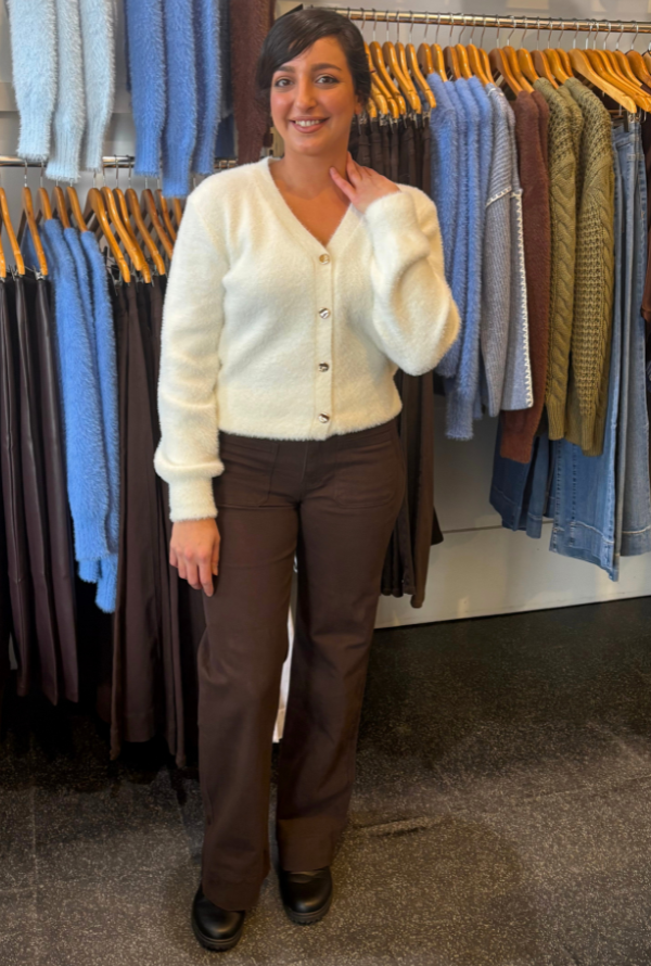Ruby Wide Leg Jeans - Chocolate