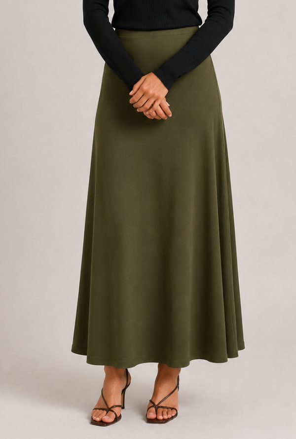 Athena Skirt - Khaki