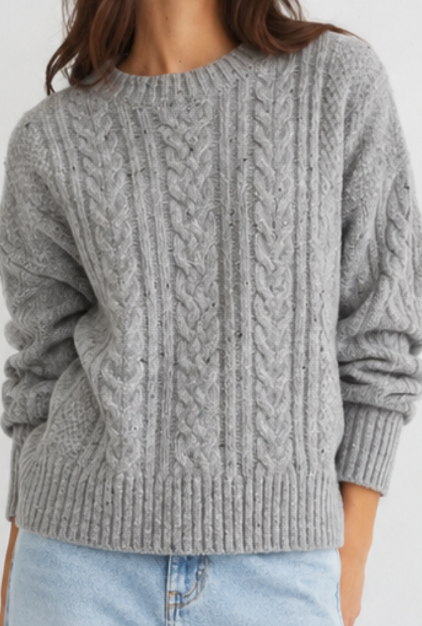 Leah Knit - Grey