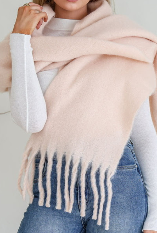 Gracie Scarf - Blush
