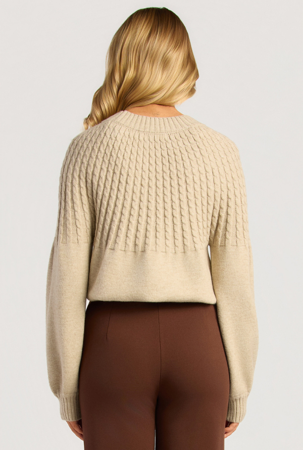 Gabrielle Knit - Latte