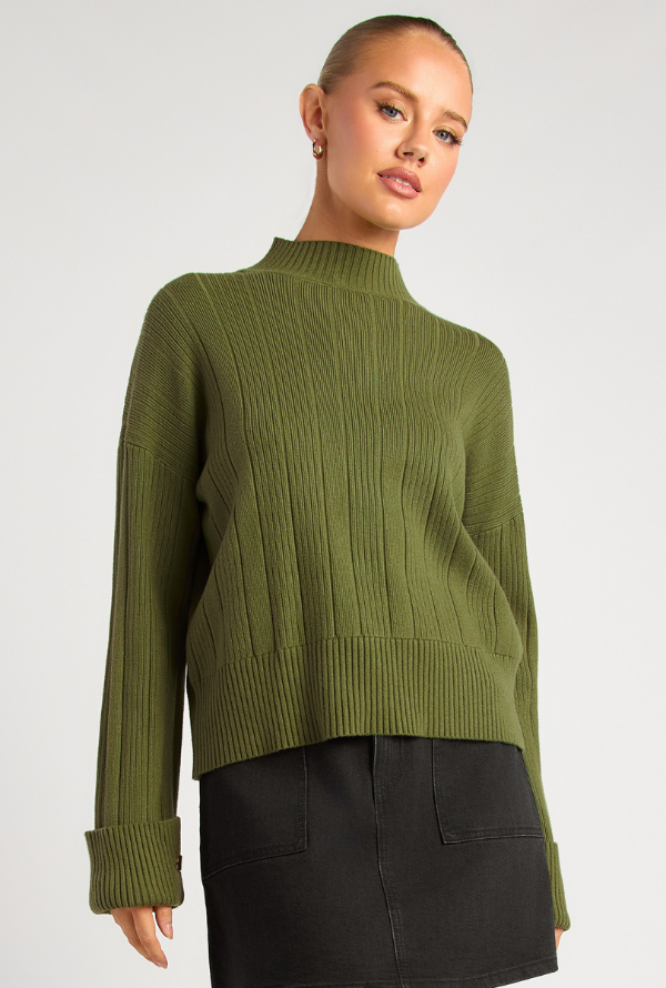 Goldie Knit - Khaki
