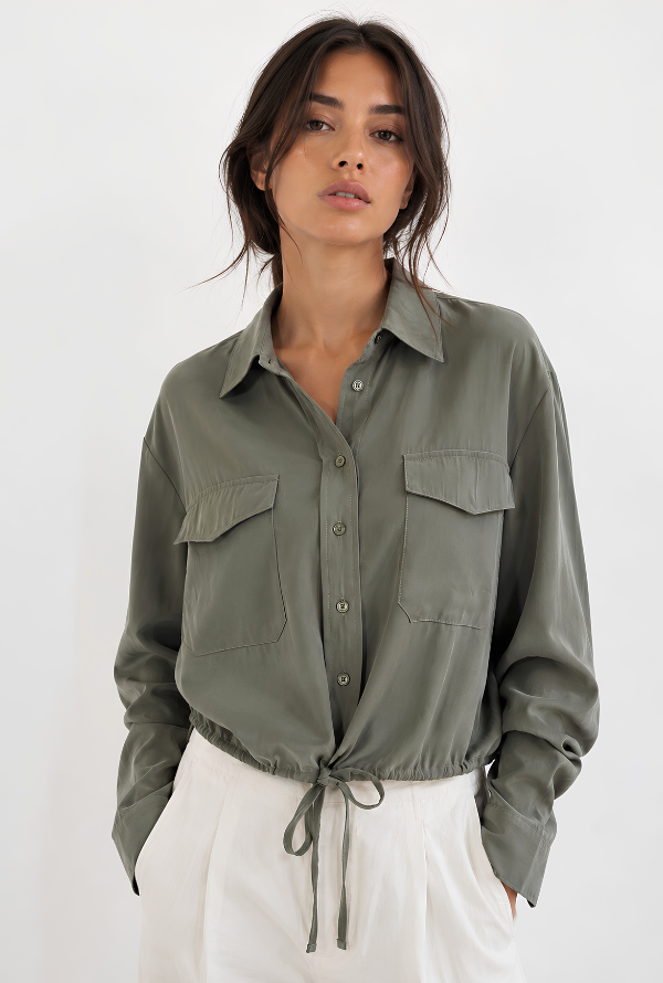 Leonie Shirt - Olive
