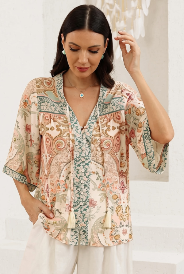 Lucca Blouse - Natural