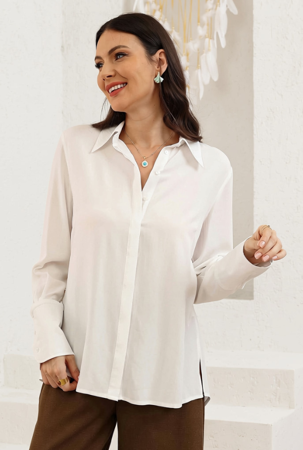 Lucia Shirt - White