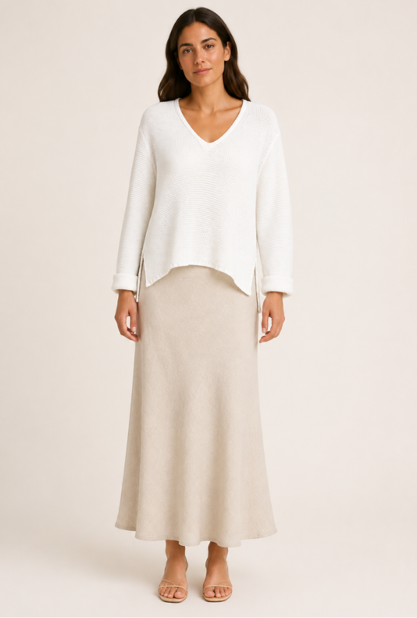 Bailey Skirt - Natural