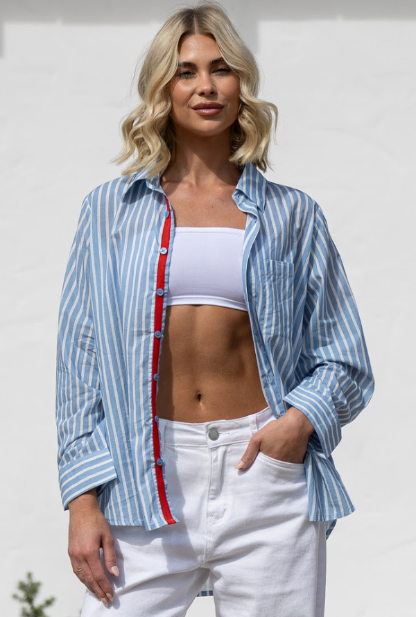 Vacay Shirt - Blue