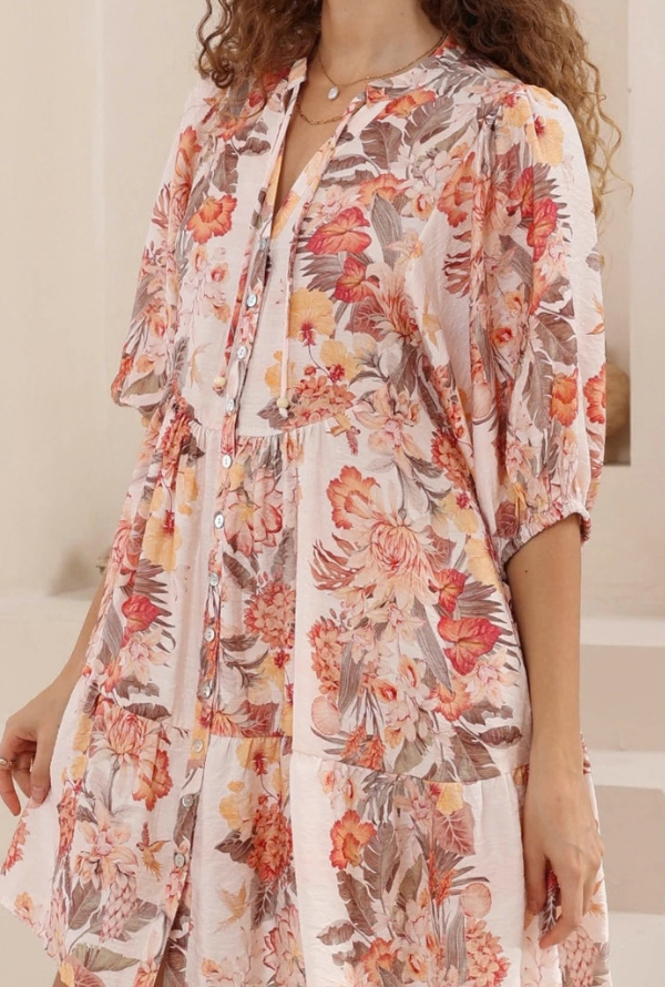 Harper Dress - Blush