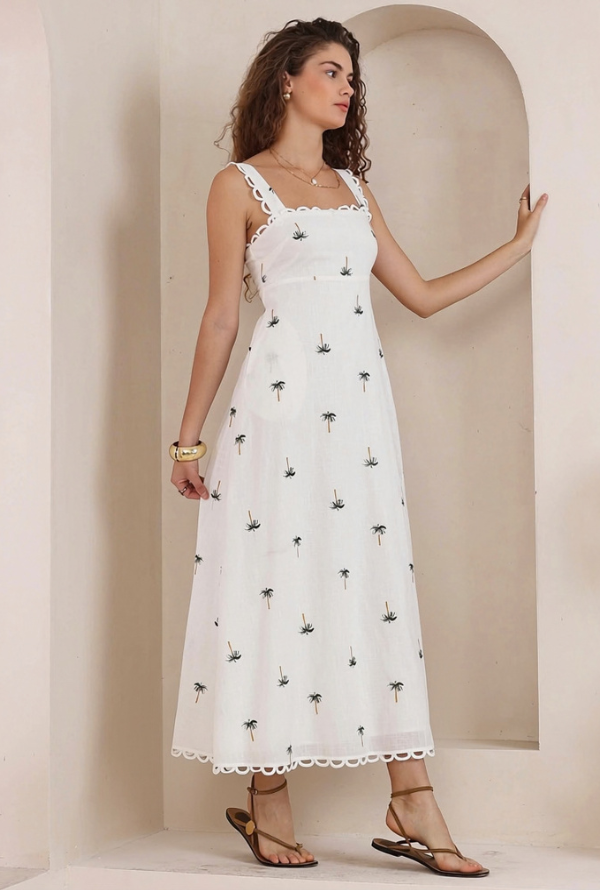 Palm Maxi - White