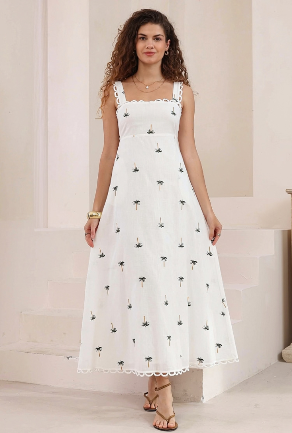 Palm Maxi - White