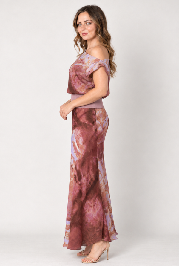 Zendaya Off Shoulder Top - Blush