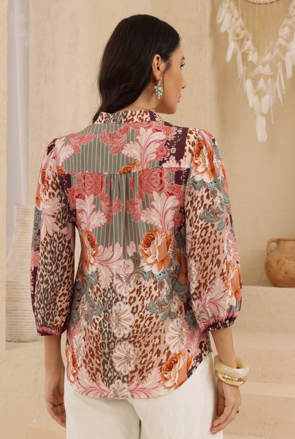 Havana Blouse - Blush
