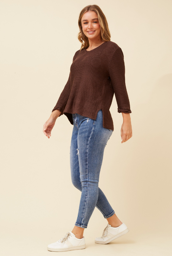 Hadley Knit - Chocolate