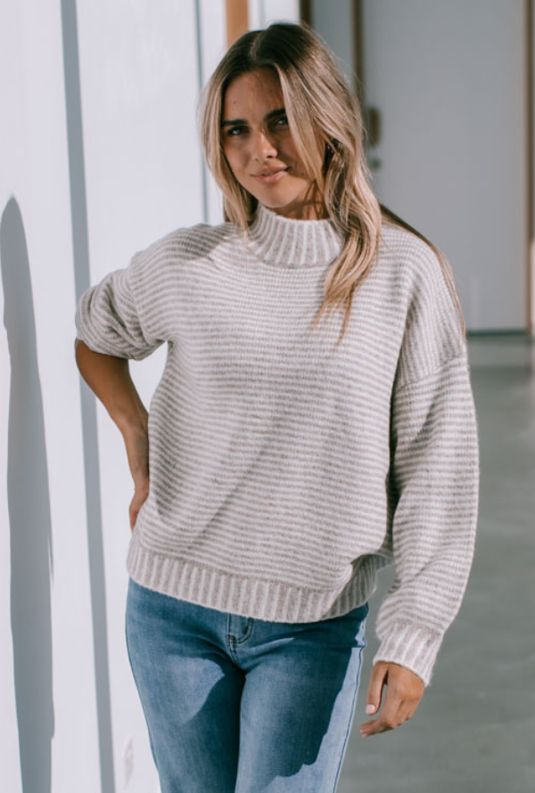 Bryce Knit - Latte