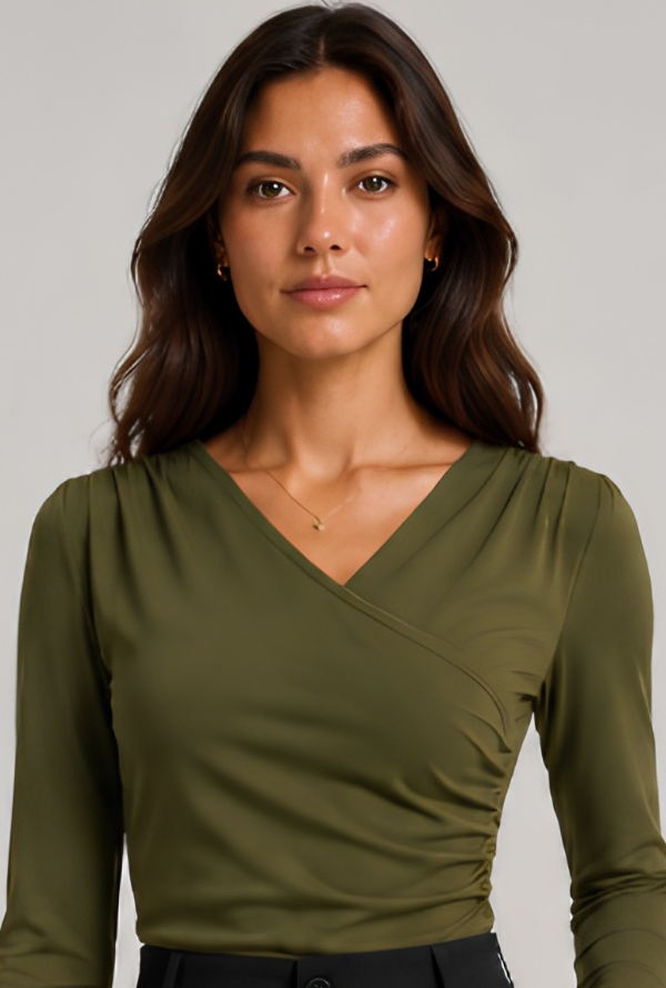 Mia Top - Khaki