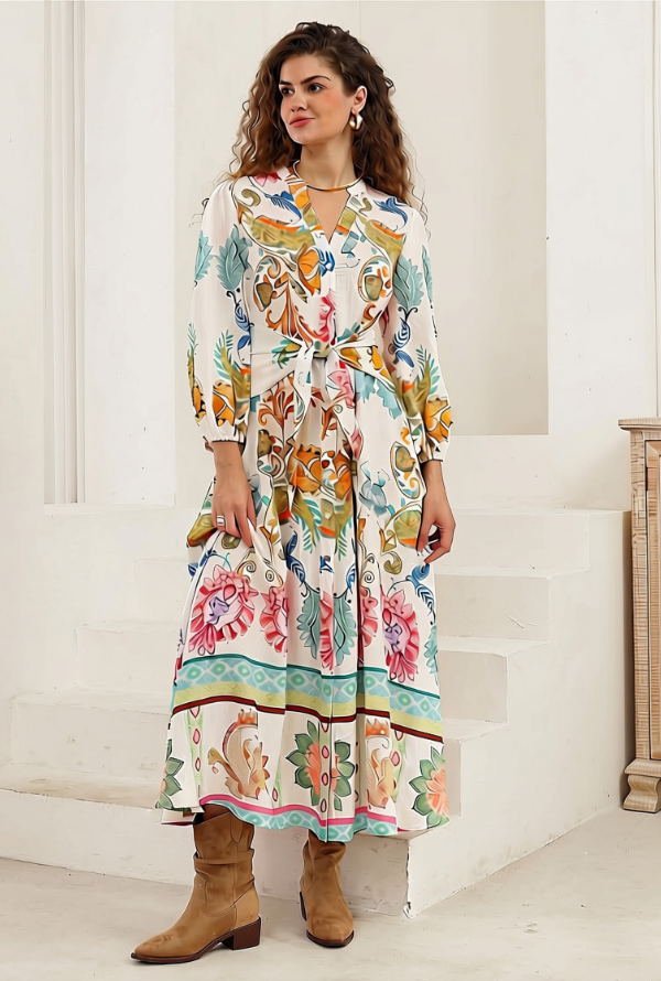Trinity Tie Midi - Teal