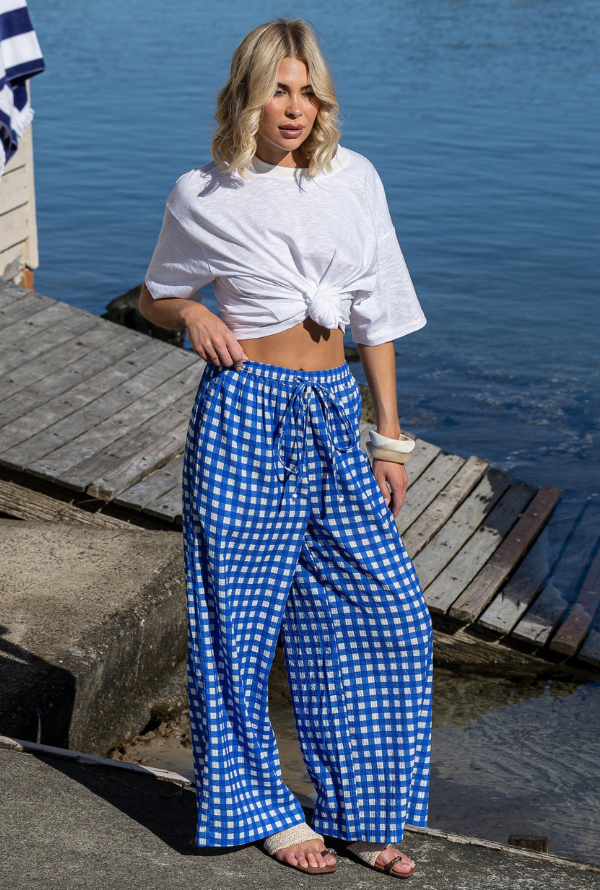 Riviera Pant - Blue